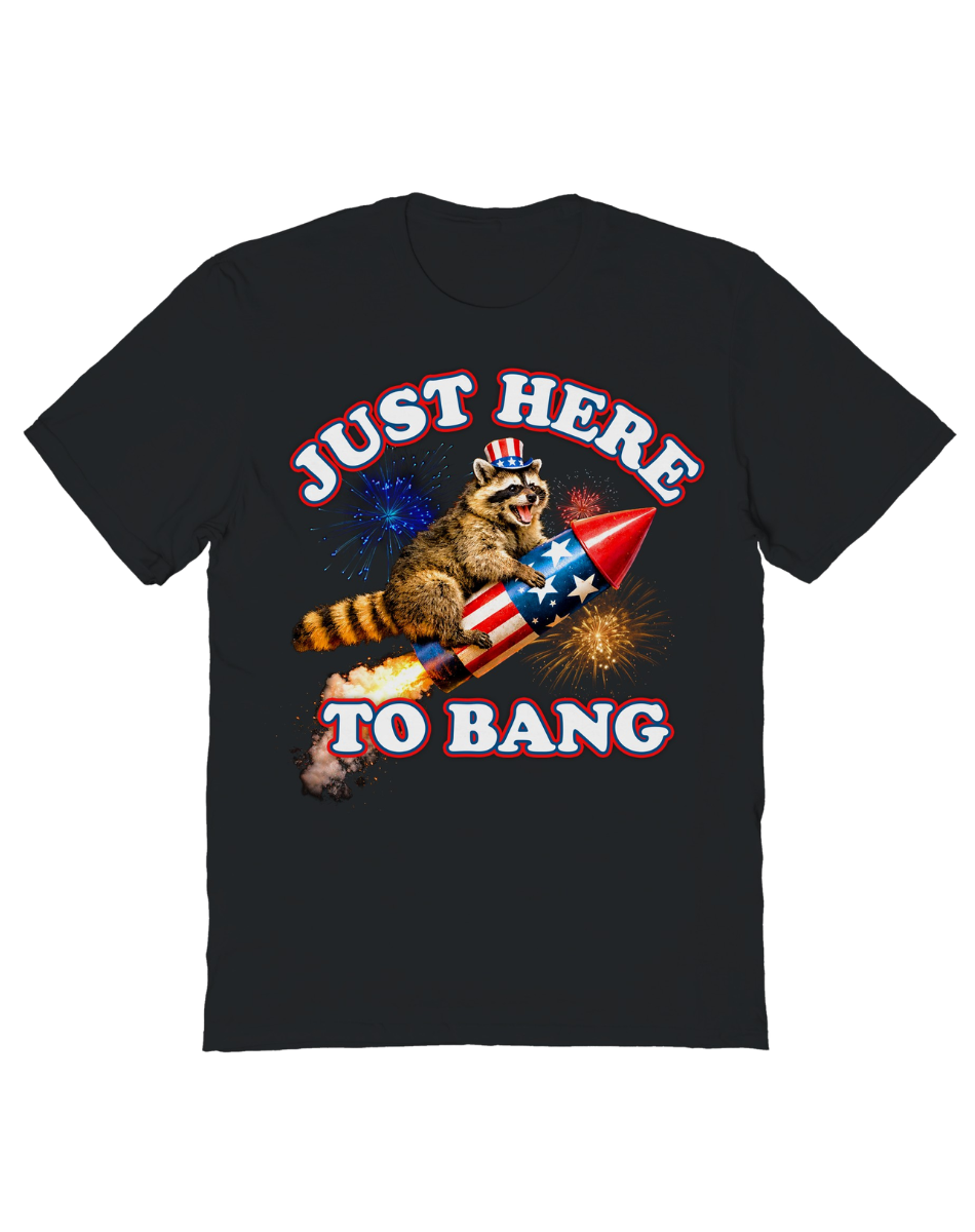Just Here to Bang T Shirt