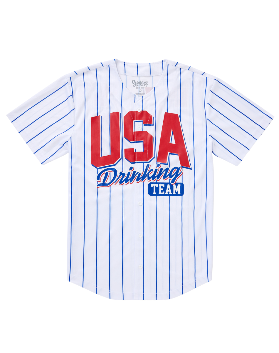 Team USA Drinking Team Baseball Jersey