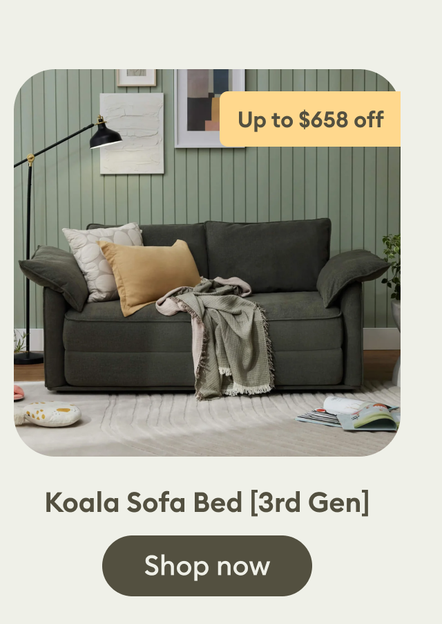 Koala Sofa Bed [3rd Gen] on sale — up to $658 off.