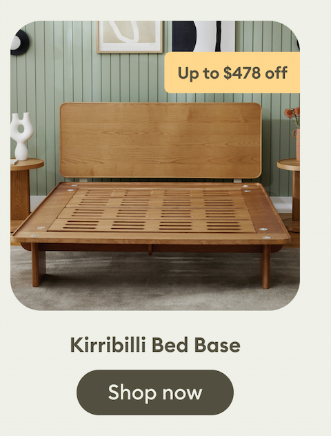 Kirribilli Bed Base on sale — up to $478 off.