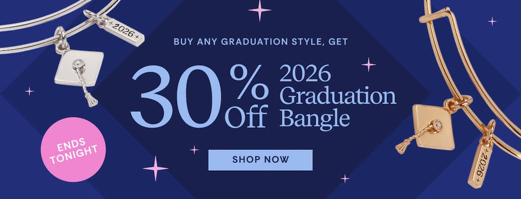 Buy Any Graduation Style, Get 30% OFF 2026 Graduation Bangle | SHOP NOW
