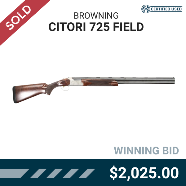 Recently Ended: BROWNING CITORI 725 FIELD