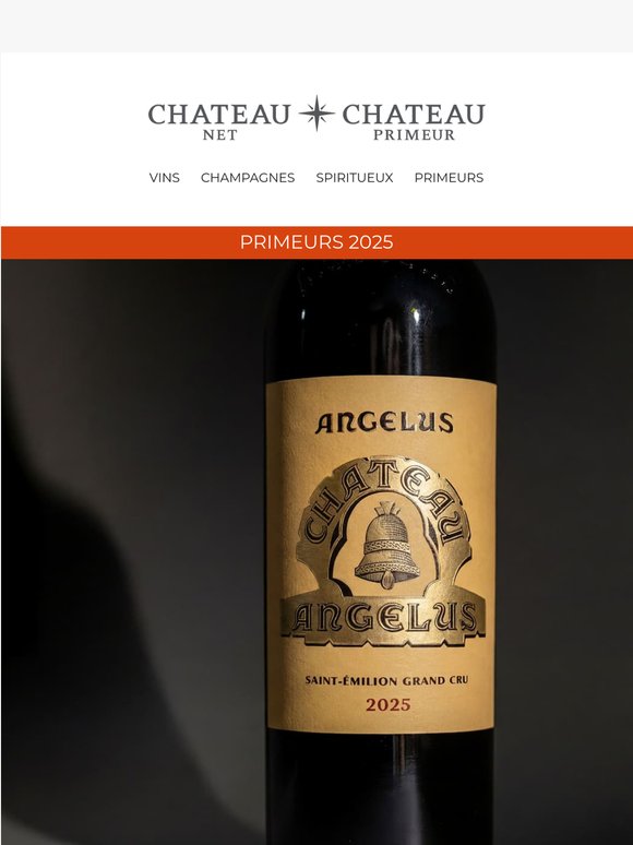 Coups de cœur des Primeurs 2025 : Château Angelus