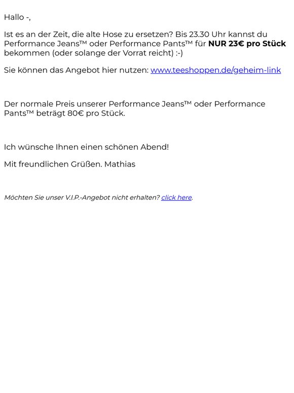 Nur 23€ für die nächsten 3,5 Stunden! ⏳