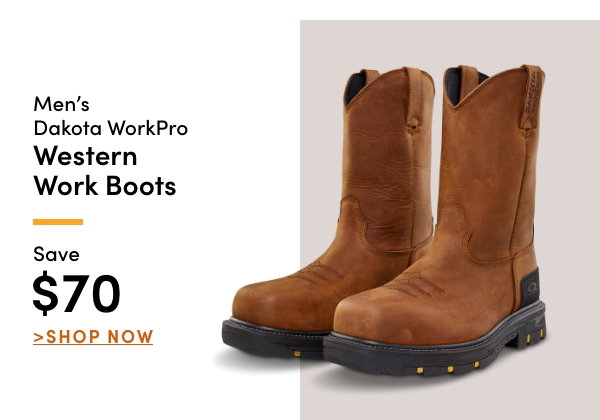 Men's Dakota WorkPro Western Work Boots Save $70