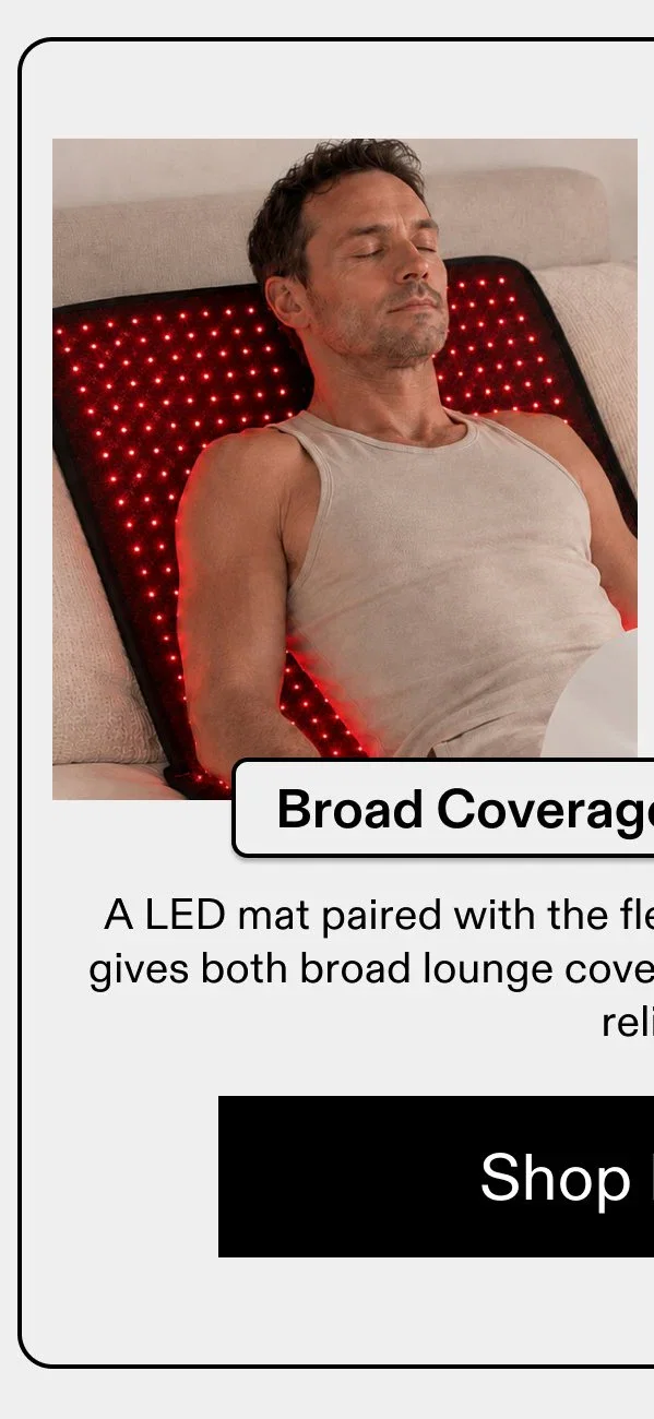 Red and Infrared Light Therapy Mat