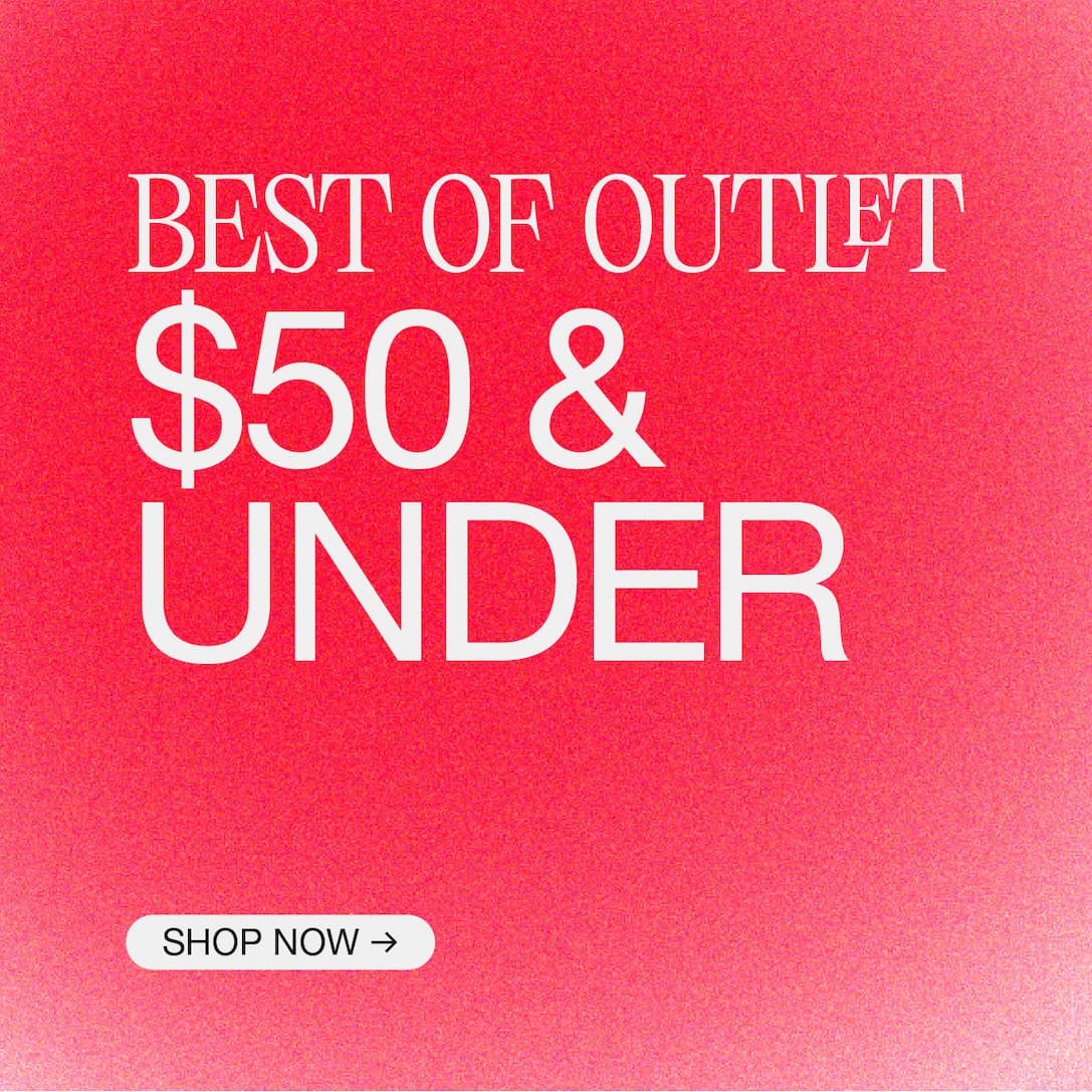 Outlet Sale $50 & Under