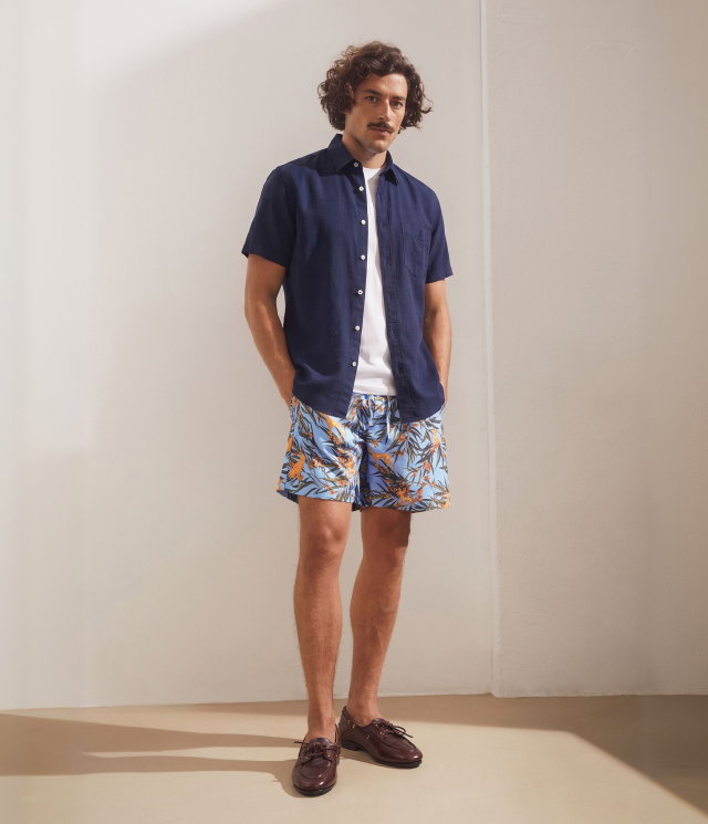 DOG PRINT SHORTS