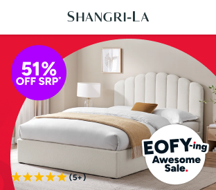 Shangri-La Santorini Boucle Gas Lift Storage Bed Frame (Queen) Product Image