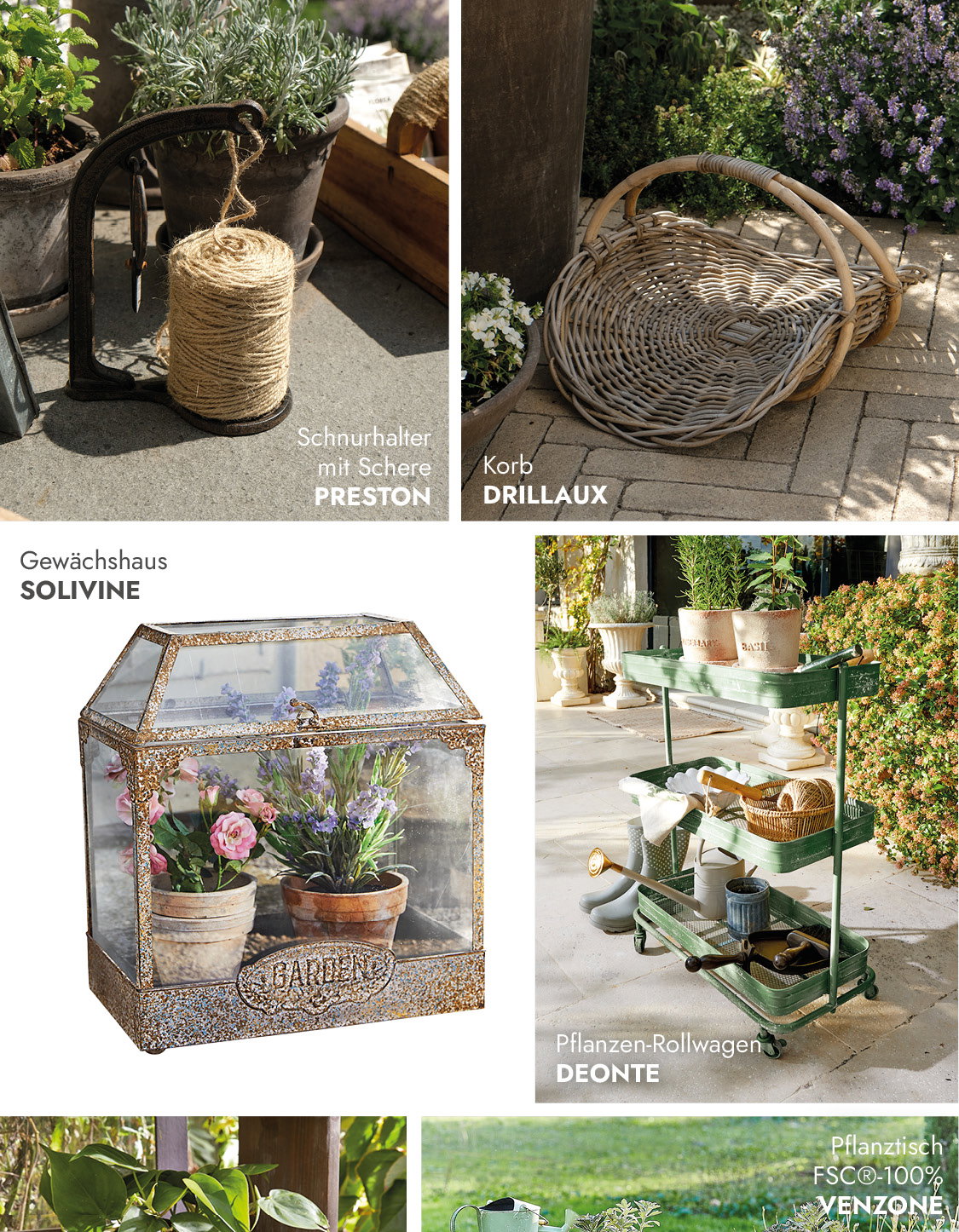 Gartenarbeit mit Stil