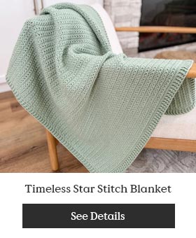 Timeless Star Stitch Blanket