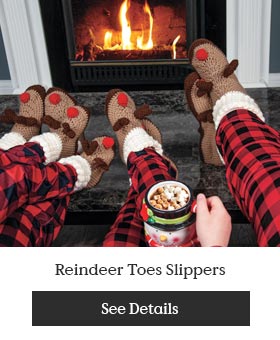 Reindeer Toes Slippers