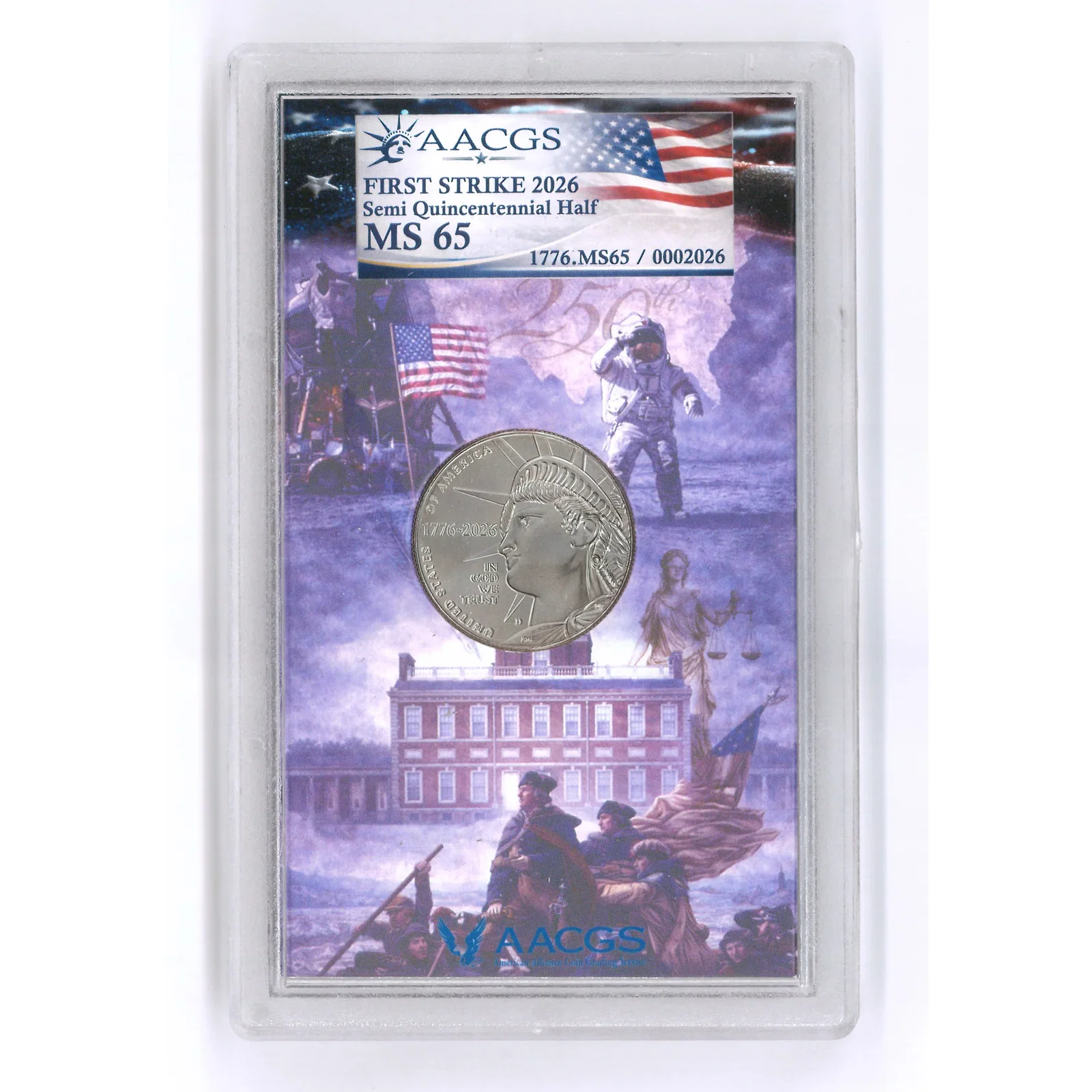 Image of 1776-2026 Liberty Semiquincentennial Half Dollar