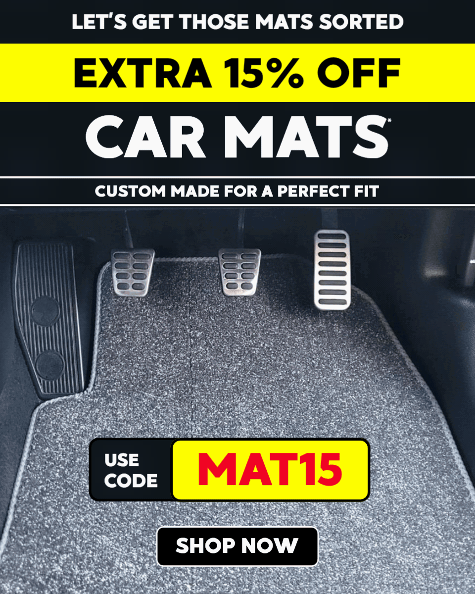 Extra 15% OFF Car Mats - use code MAT15