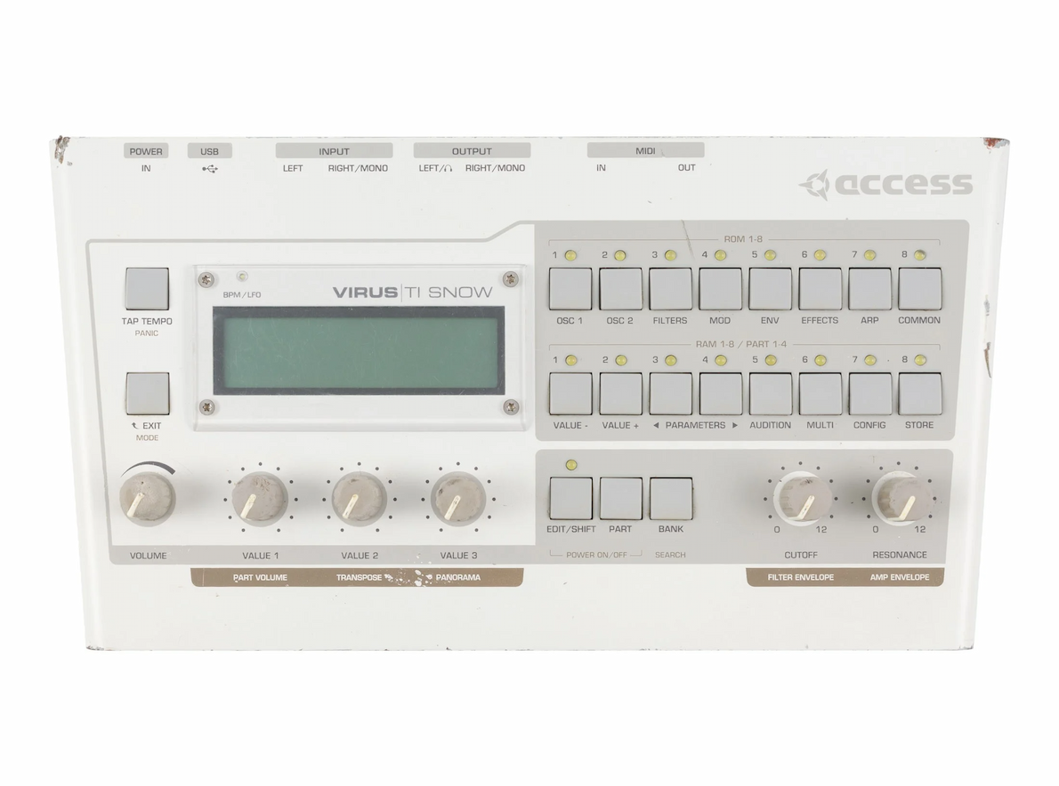 Access Virus TI Snow Desktop Synthesizer