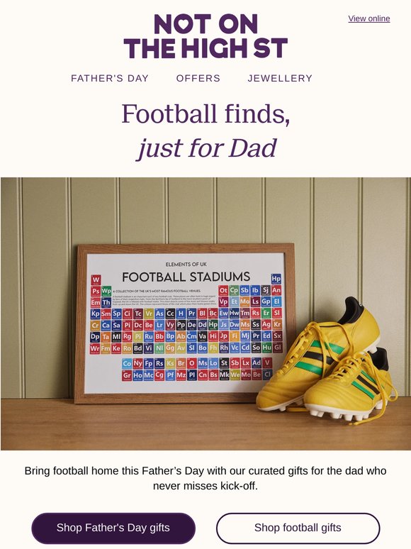 Football gifts for Father’s Day ⚽