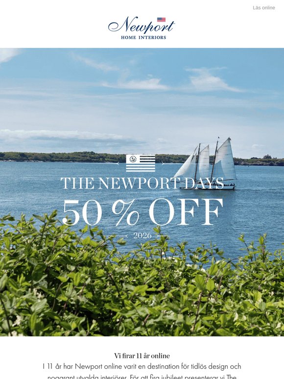The Newport Days | Upp till 50% på Newport Collections