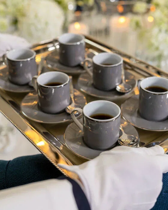 Fairmont espressokopp grå 6-pack