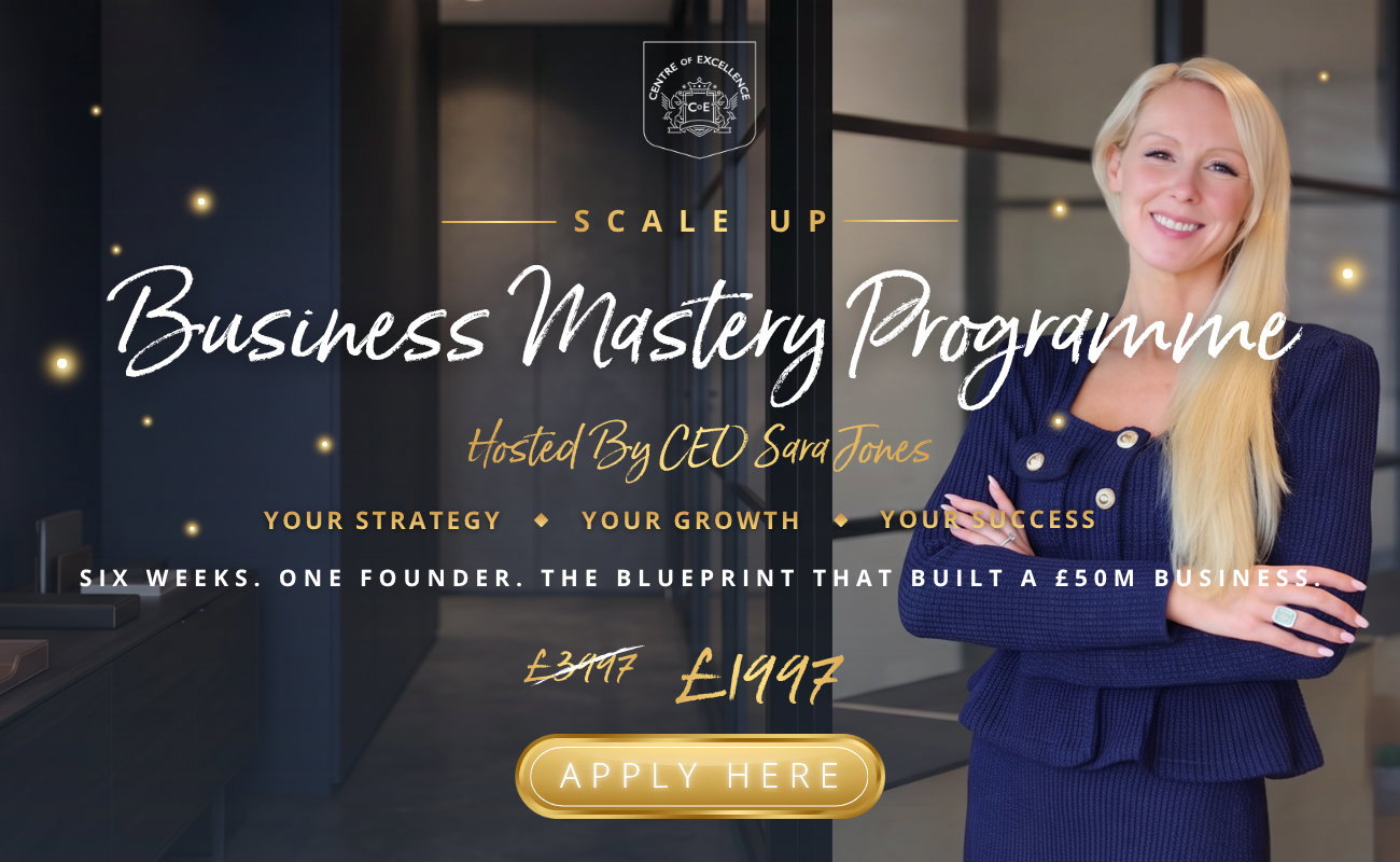 Scale Up Business Mastery Programme banner