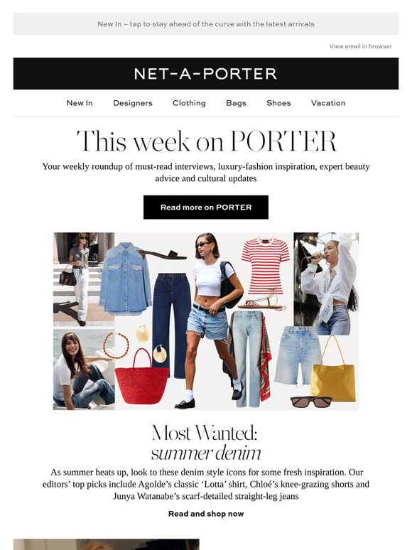 Summer denim and how to style it