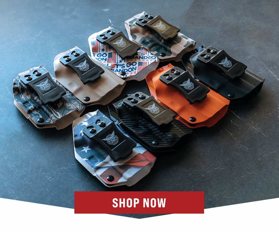 BOGO50 Holsters for a limited time.