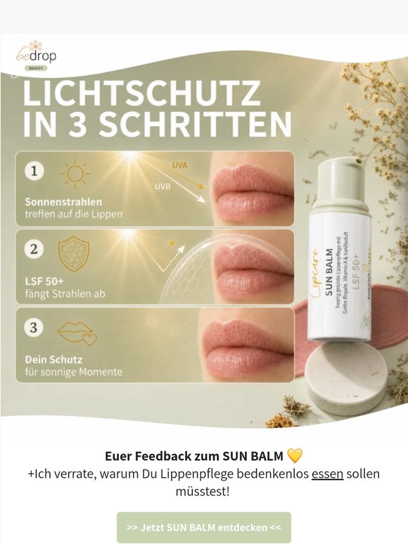 Kannst Du Deine Lippenpflege ESSEN? 🤔