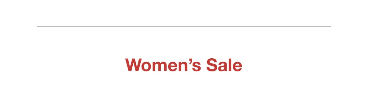 Women's Sale