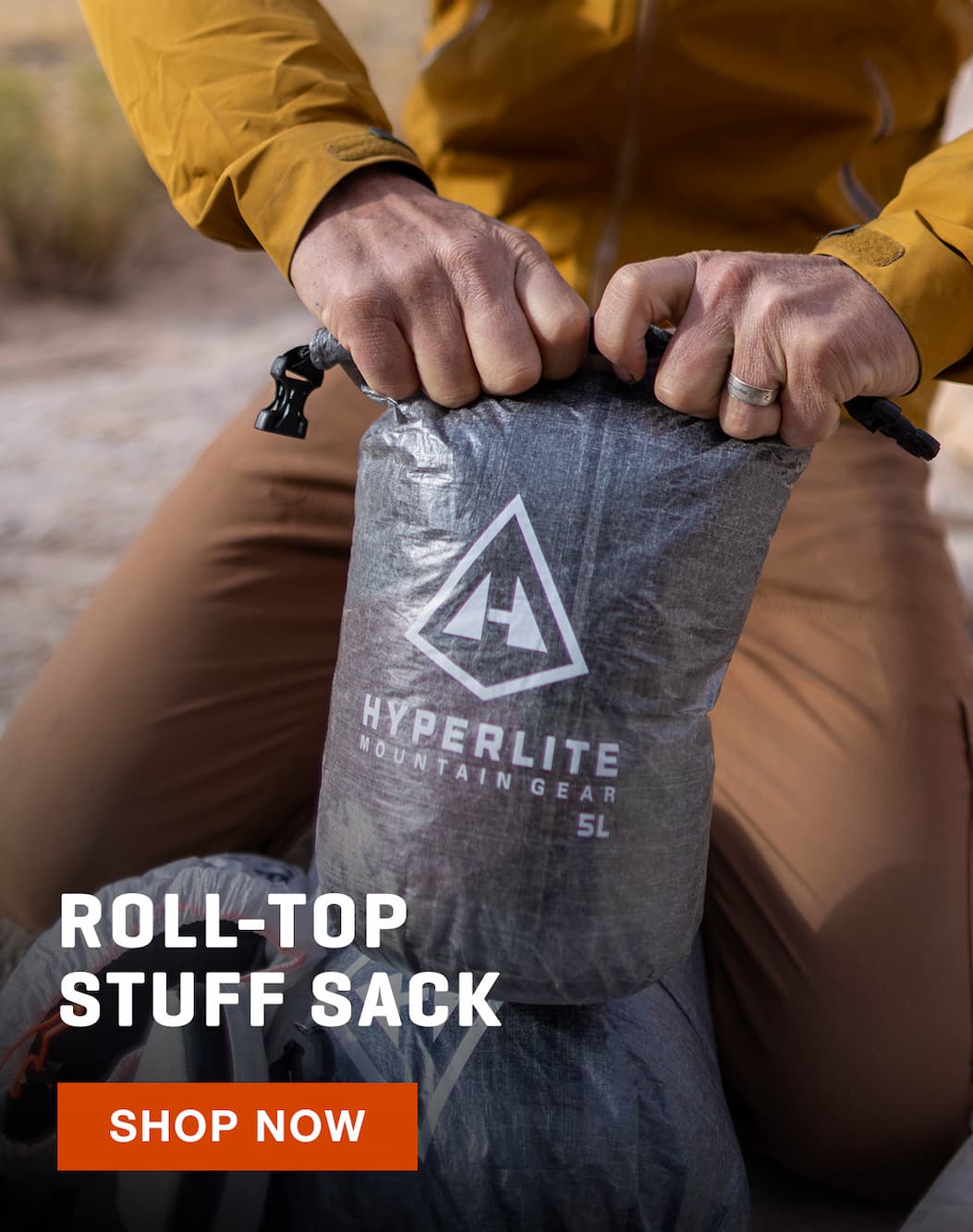 ROLL-TOP STUFF SACK | SHOP NOW