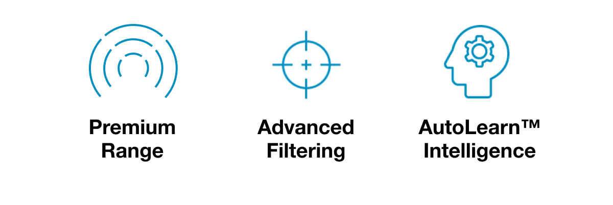 Premium Range - Advanced Filtering - AutoLearn™ Intelligence