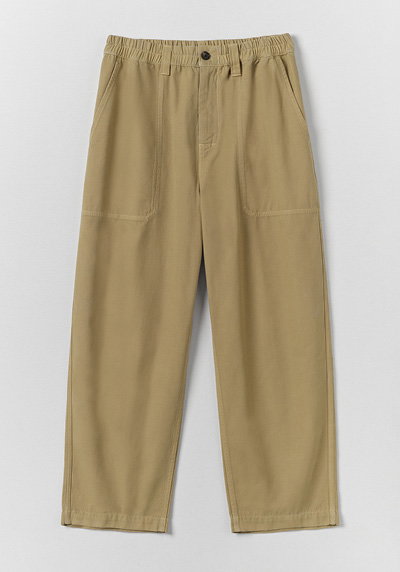 Gabriel Cotton Canvas Trousers