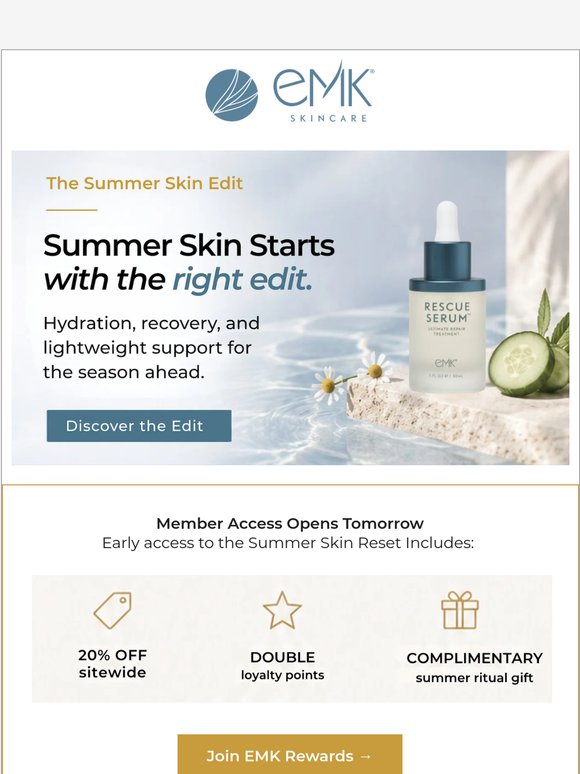 Summer Skin Starts Here