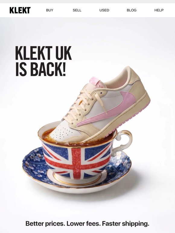 KLEKT UK is back 🇬🇧
