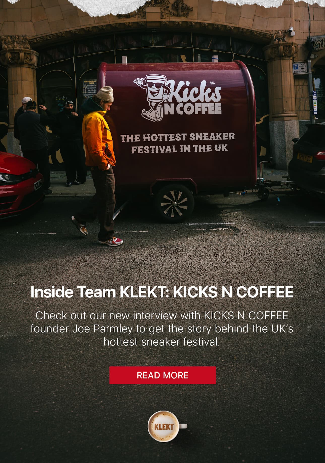 Inside Team KLEKT – with KICKS N COFFEE