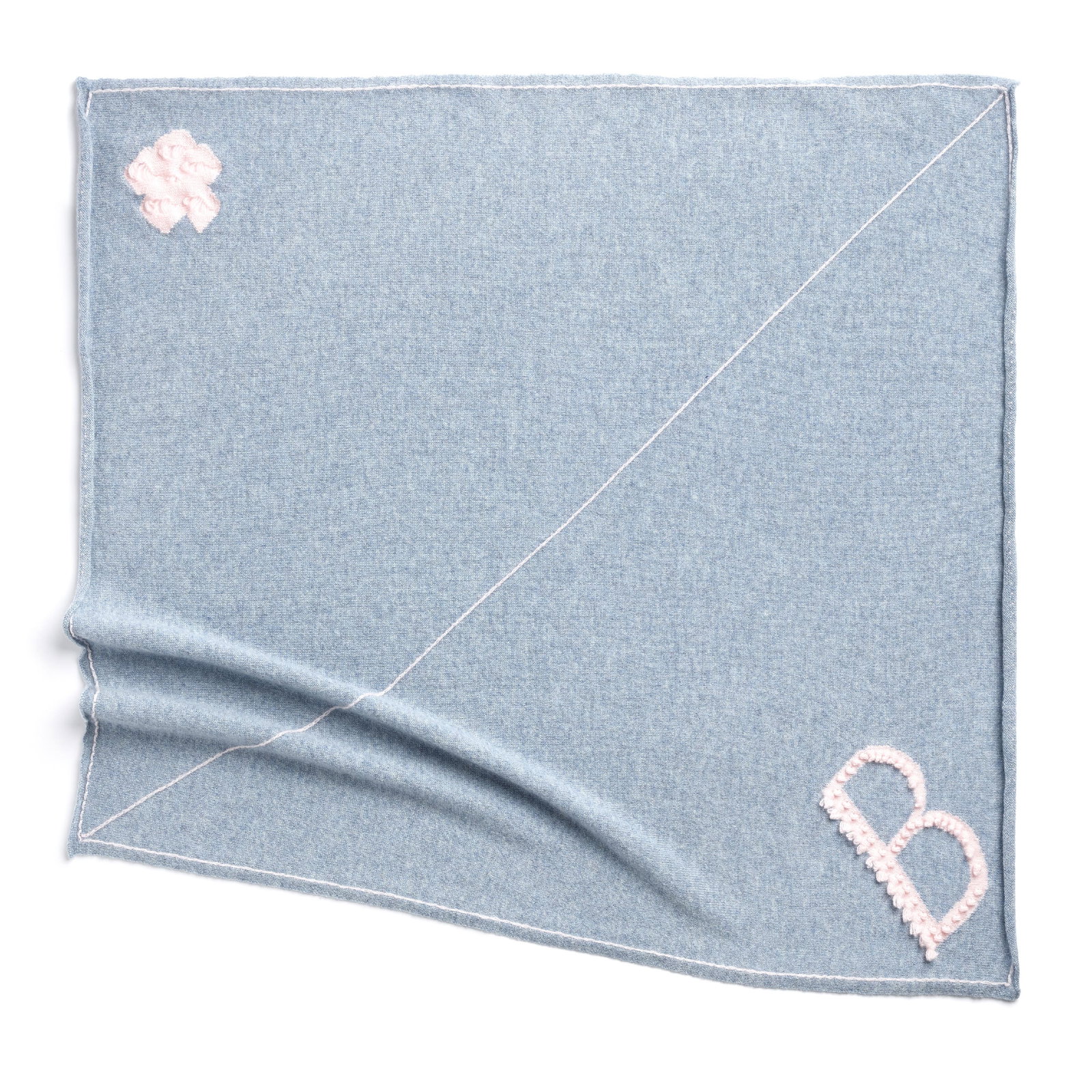 Image of Foulard en cachemire avec détails