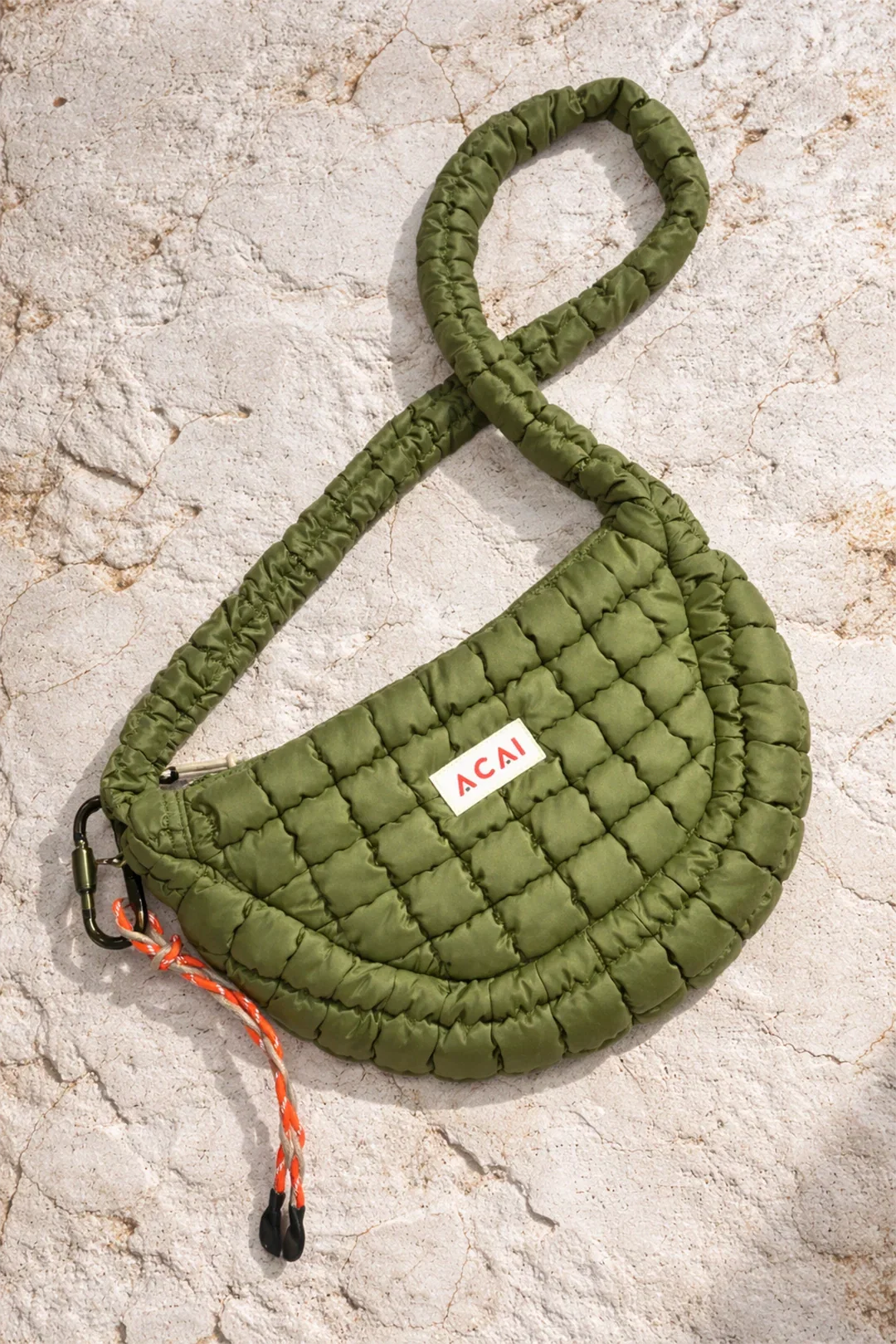 Image of Quilted Bag - Olive