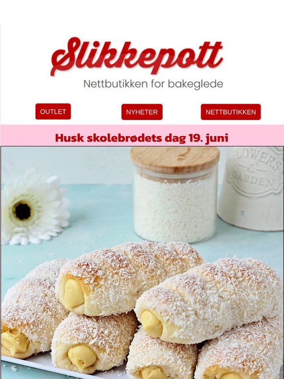 Skolebrødets dag nærmer seg! Er du klar?