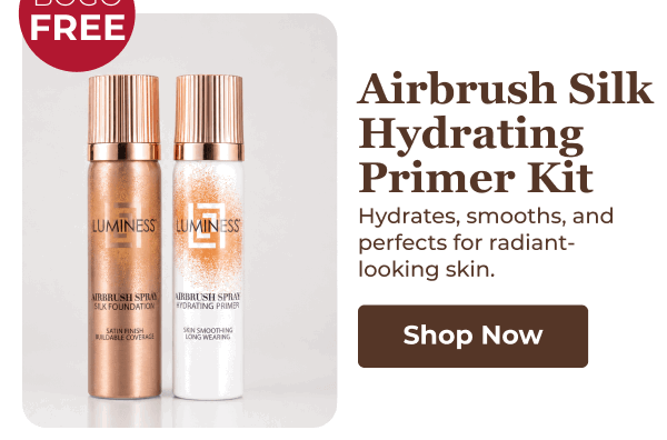 AIRBRUSH SILK HYDRATING PRIMER KIT: Hydrates, smooths, and perfects for radiant-looking skin.