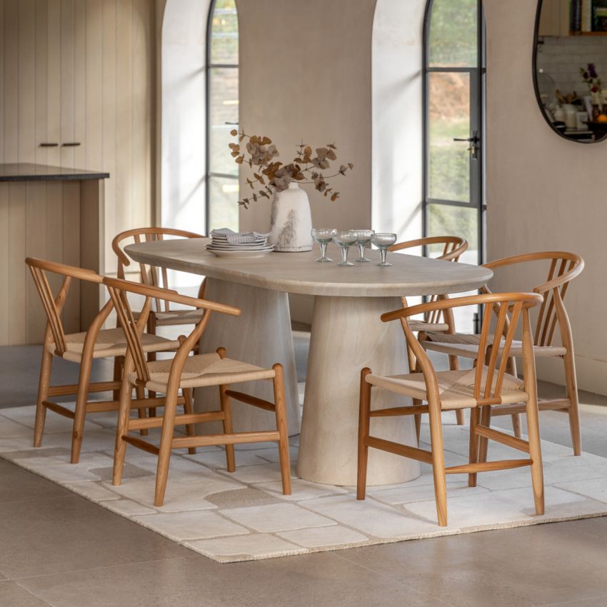 Maeve Dining Chair in Natural - Set of 2