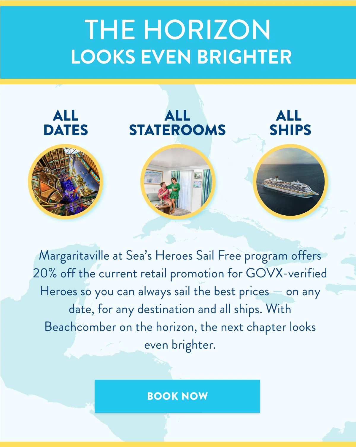 The Horizon Looks Even Brighter - Book Now
