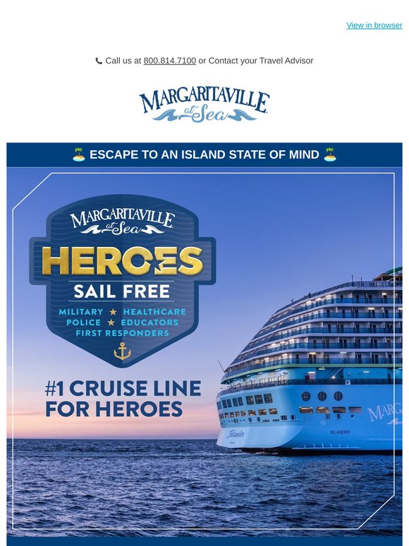 The Cruise Line Heroes Love Most 🛳️