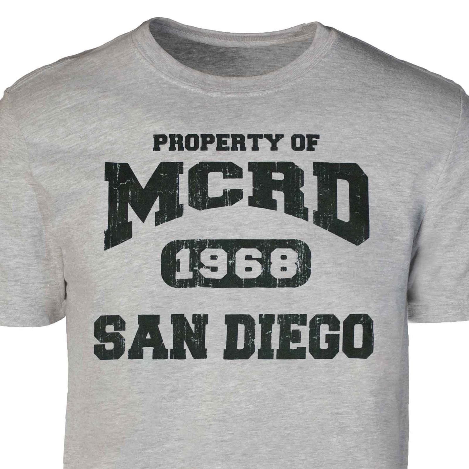 Image of Personalized USMC Property of MCRD 1968 T-Shirt