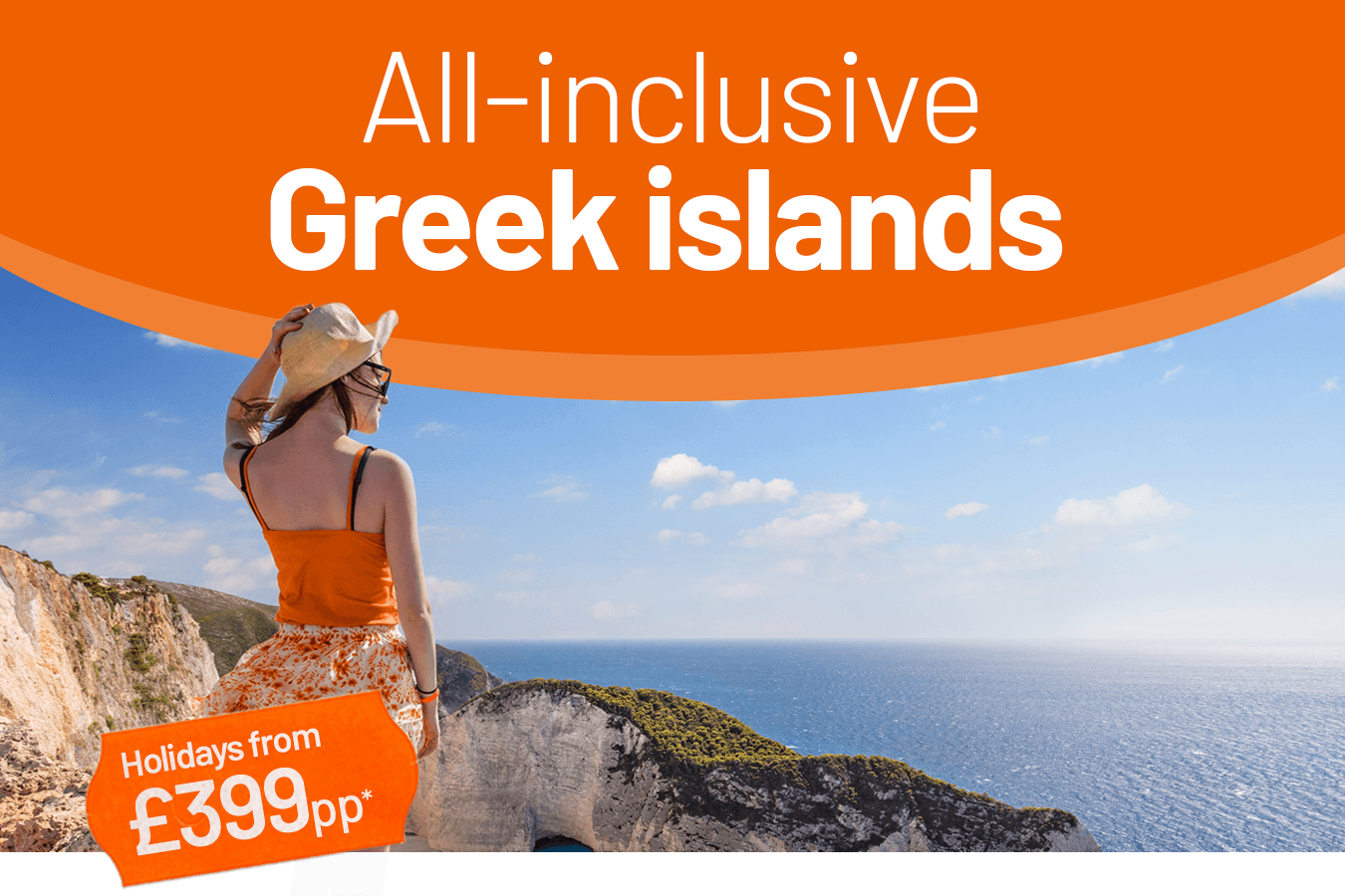 All-inclusive Greek islands - Holidays from £399pp*