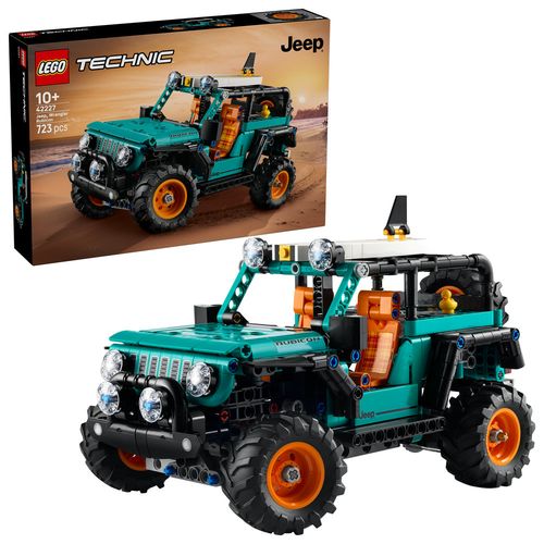 LEGO Technic Jeep Wrangler Rubicon SUV Building Kit 42227