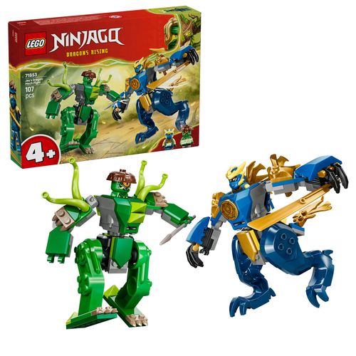 LEGO NINJAGO Jay’s Dragon Mech Fight - Mech Toy 71853