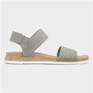 Skechers Bobs Desert Kiss Top Womens Olive Sandal