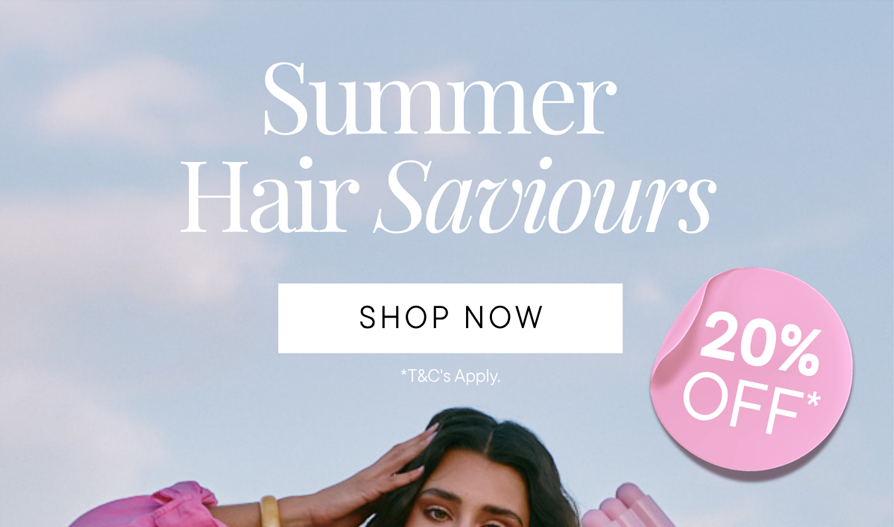 Summer is here and we want to make sure your hair is ready. Use code VIP20 for 20% off*