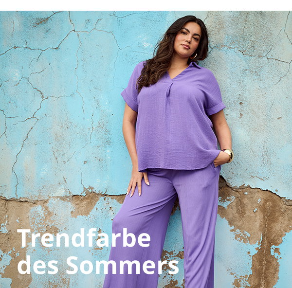 Trendfarbe des Sommers