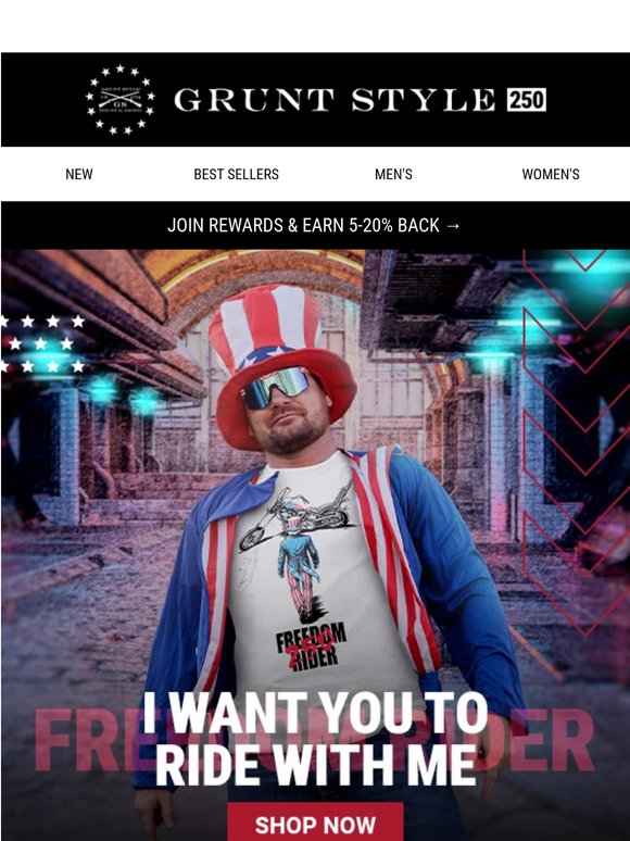 Ridin' Free Since 1776 🇺🇸