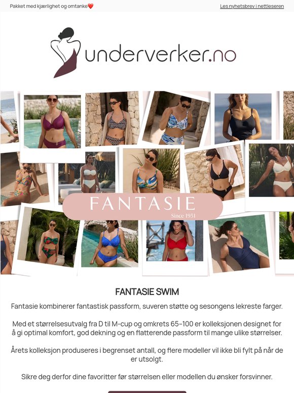 Fantasie - sesongens badetøy og undertøy💕