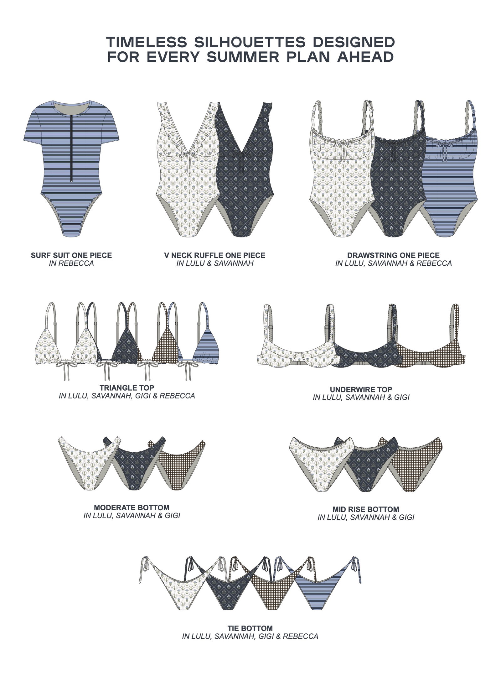 timeless silhouettes designed for every summer plan ahead